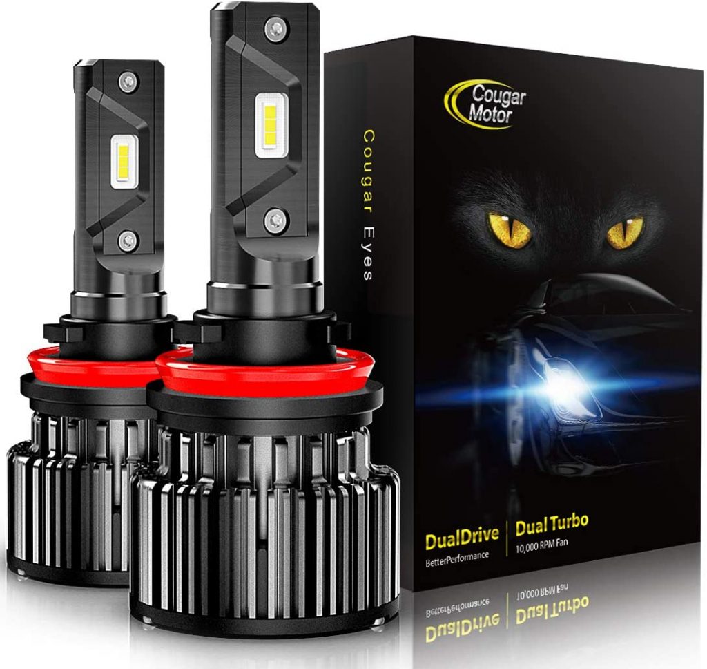 Cougar Motor LED Headlights All-in-One Conversion Kit
