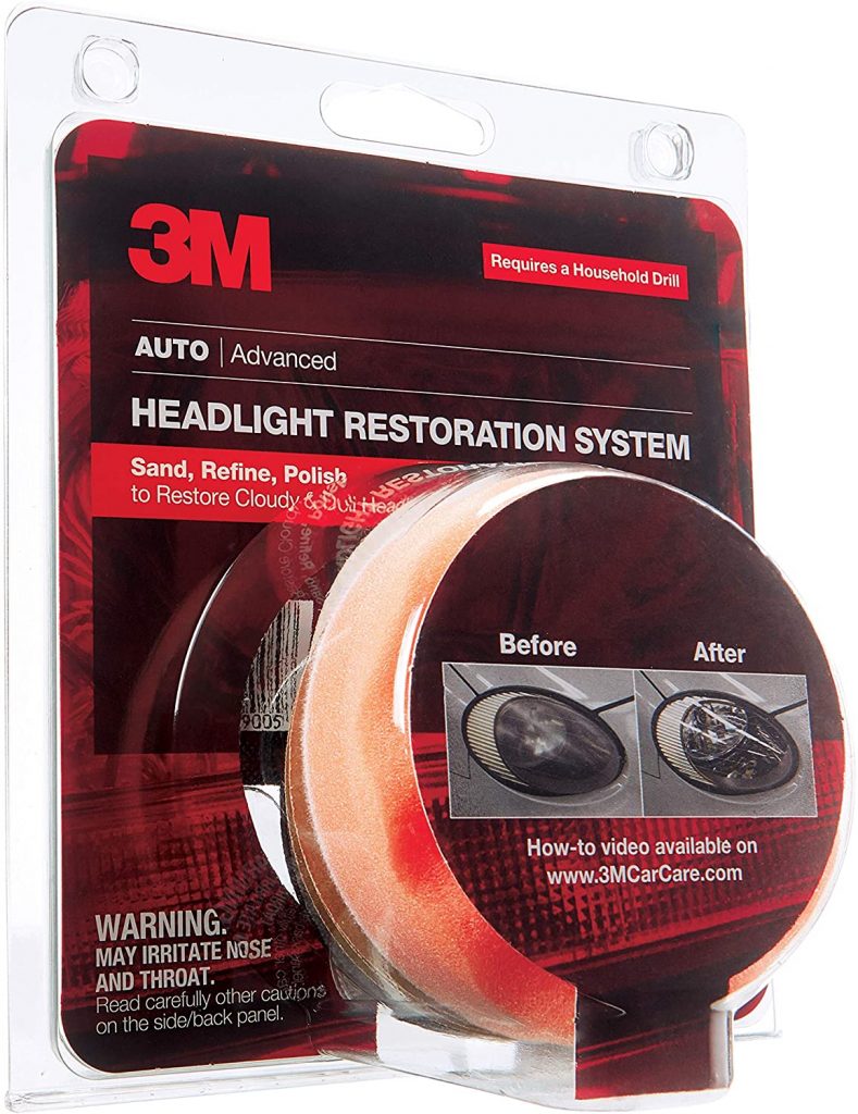 3M Headlight Restoration Kit for Lens Cleaning