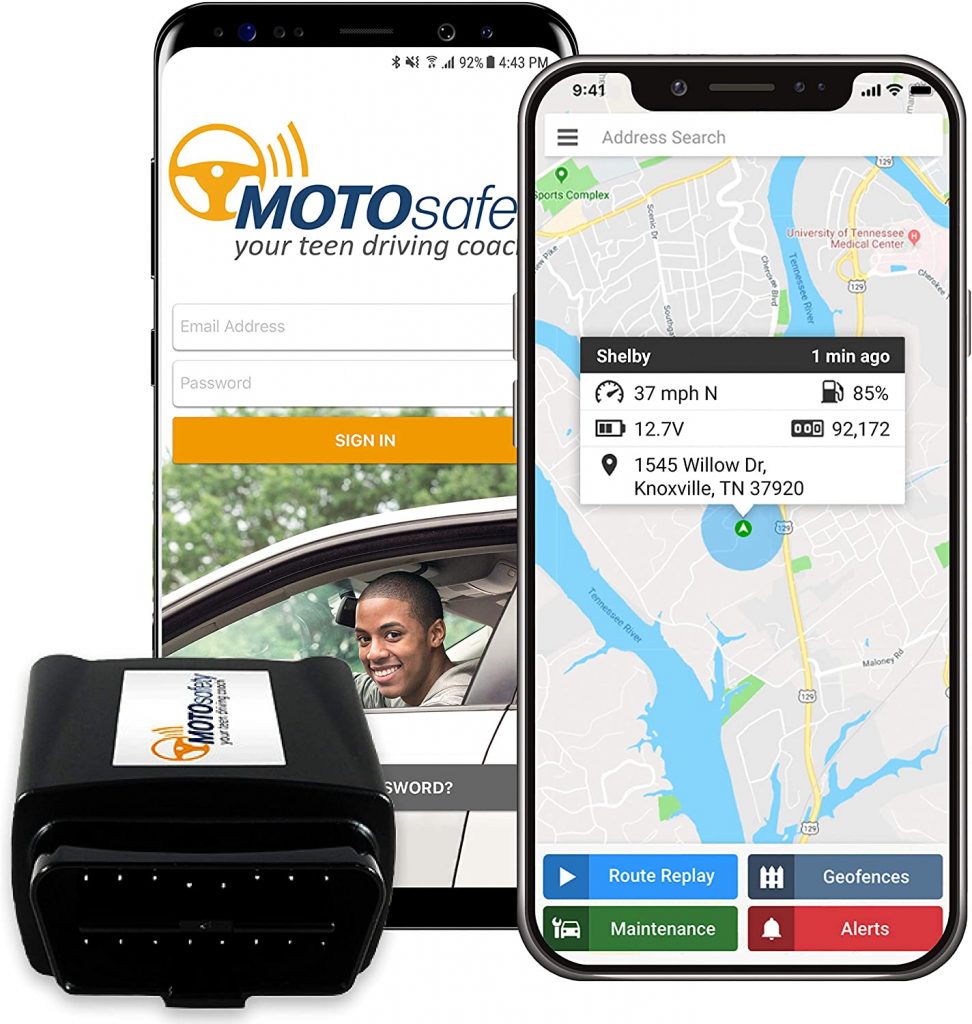 MOTOsafety GPS Vehicle Tracker