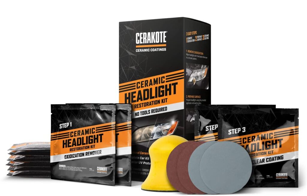 Cerakote Ceramic- Best headlight lens restorer