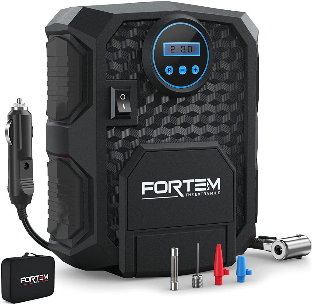 Best Digital Tire Inflator for Car FORTEM