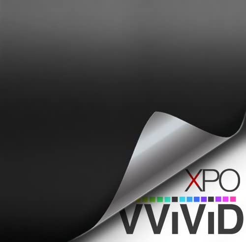 VViViD Black Matte Car Wrap Vinyl