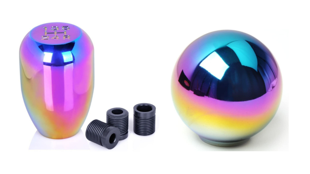 Zhol Neo Chrome Shift Knob ball design