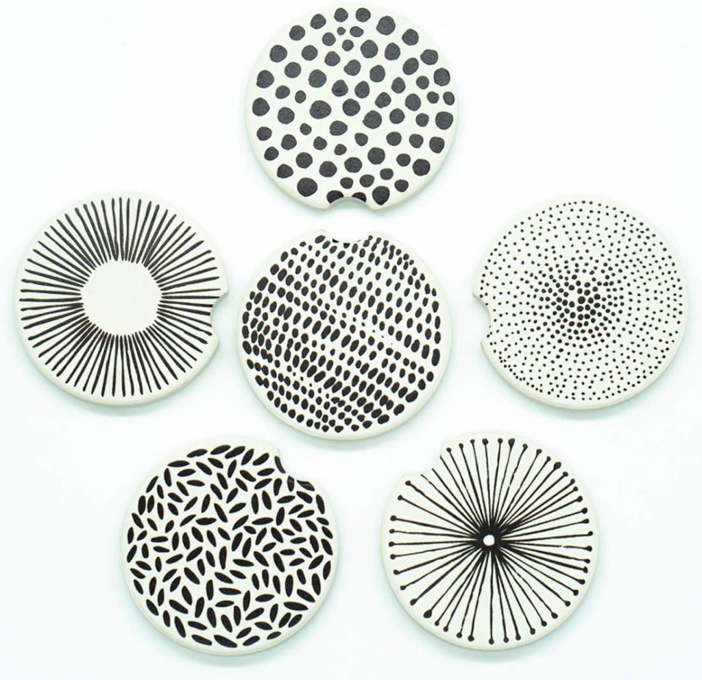 Pedo Absorbent Ceramic Car Coasters Amazon
