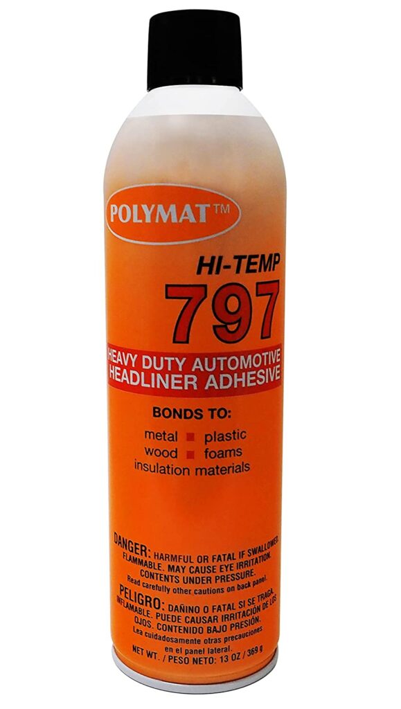 Polymat Spray Adhesive Headliner Glue