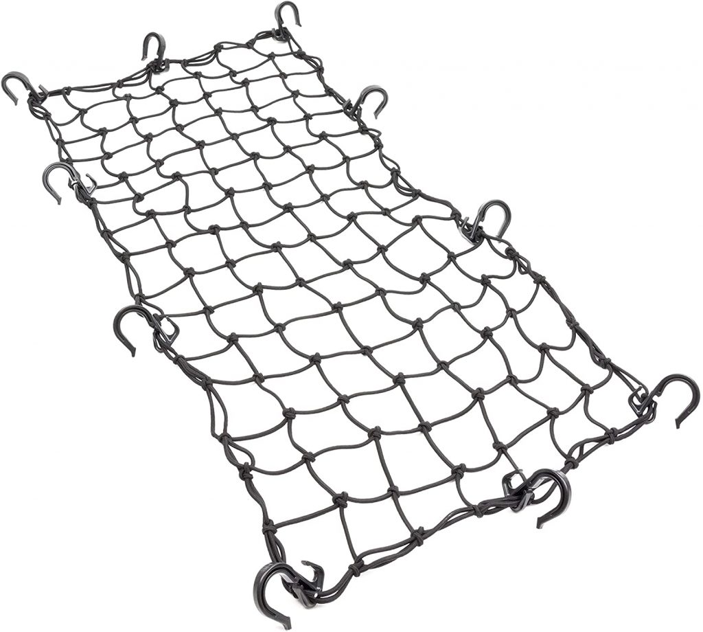 Powertye adjustable elastic cargo nets