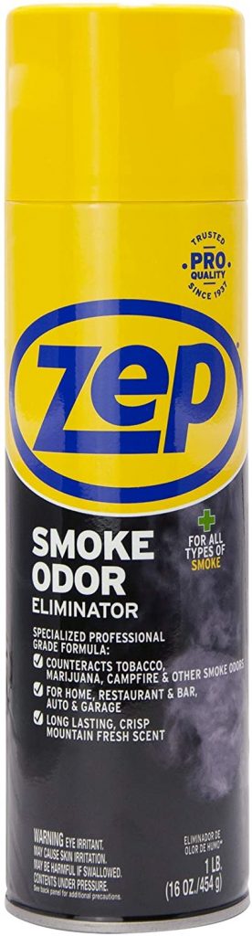 Zep Smoke Odor Eliminator Spray and Gel