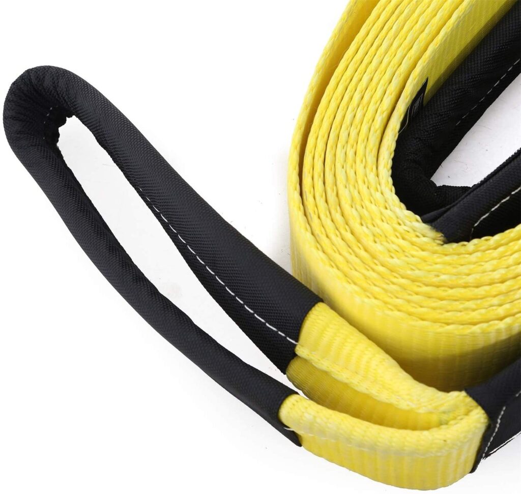 Smittybilt Heavy duty recovery straps. Best recovery strap for jeep.