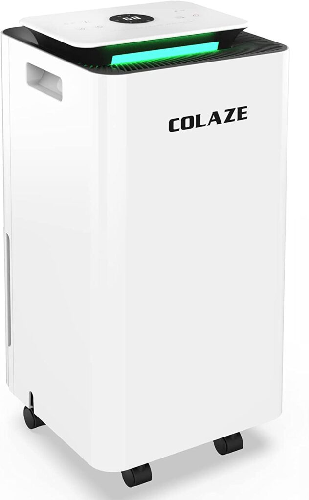 Best dehumidifier continuous drain for medium sized garage - COLAZE garage dehumidifier