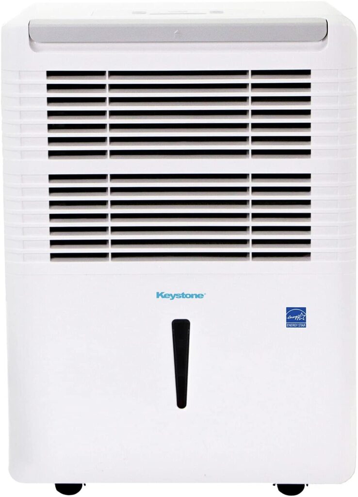 Keystone 50-pint GarageDehumidifier-Best Crawl Space Dehumidifier