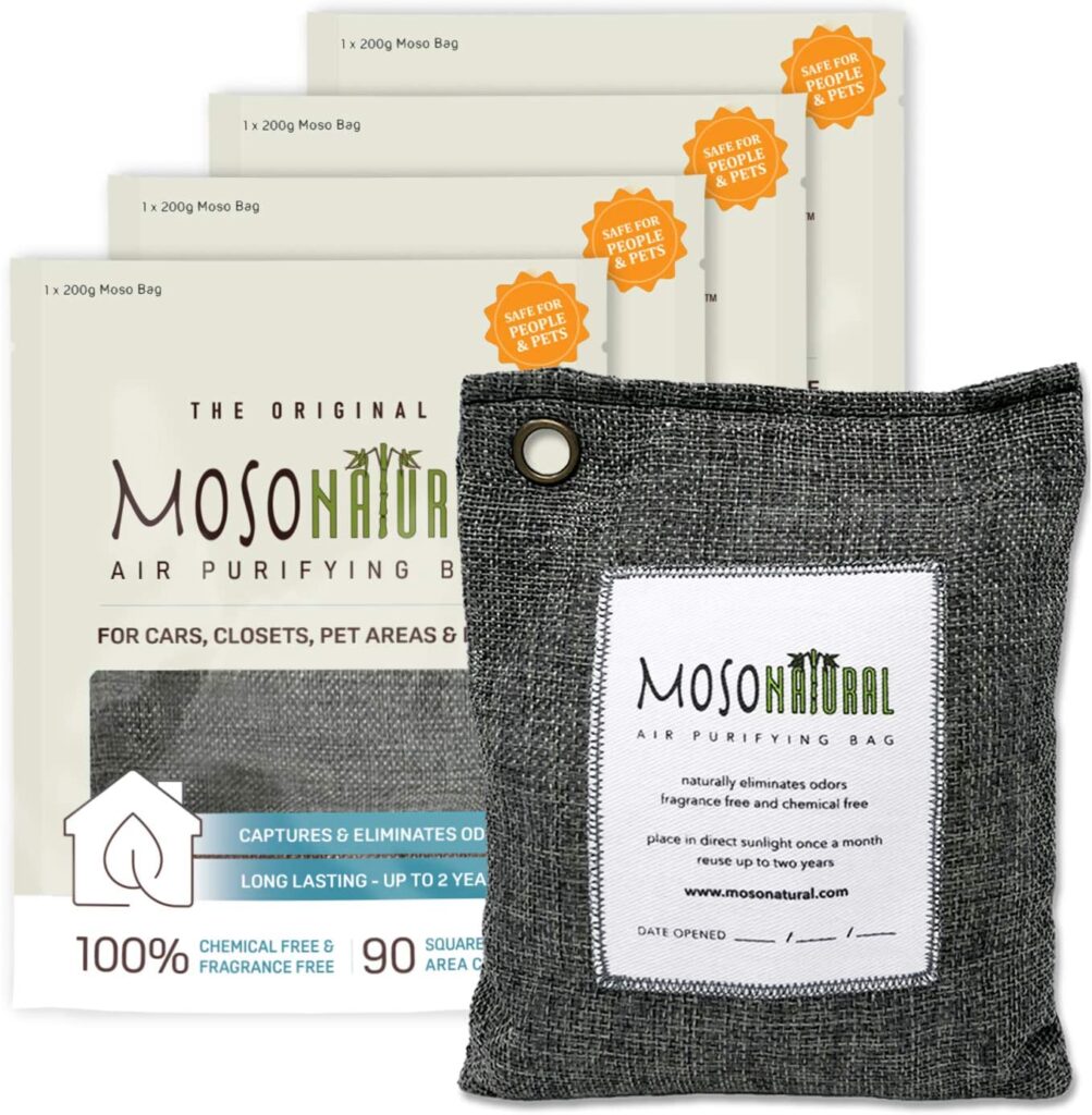 MOSO NATURAL Activated Charcoal Bag Natural
