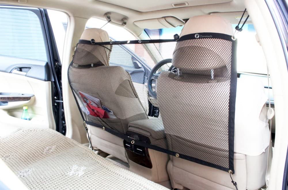 Zone Tech Large mesh pet barrier for cars