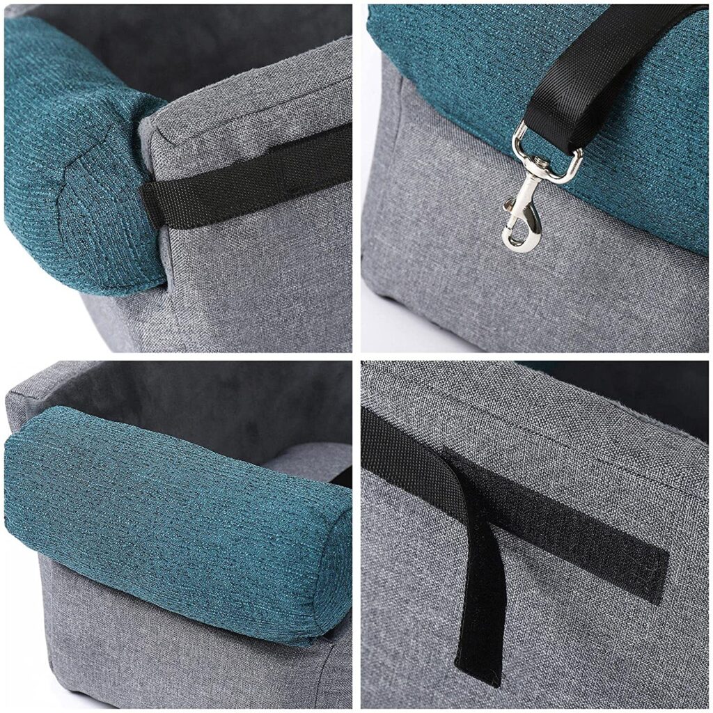 Hifuar Dog pet console car seat for small dogs