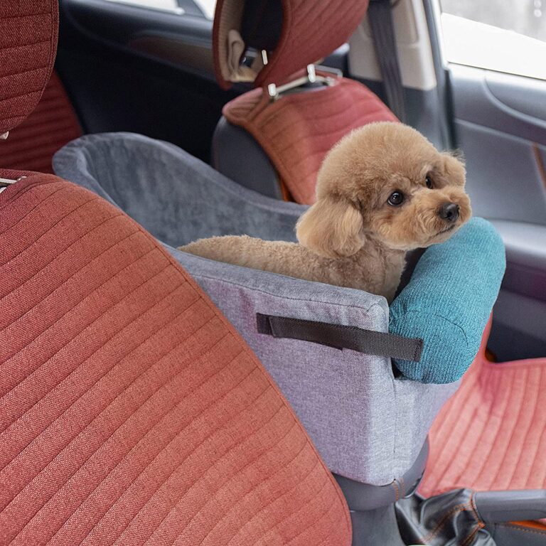 Hifuar Dog pet console car seat for small dogs