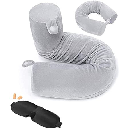 Best car sleeping Twistable Memory Foam Travel Pillow Neck