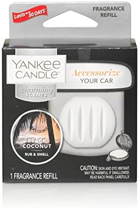 Freshen your car with the warm, tropical scent of this coconut freshener from the popular Yankee Candles and fragrance brand. Lasts pp to 30 days. You can opt for the vent stick, car jar options or the black coconut refill option – they all smell great.