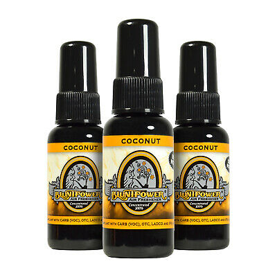 BluntPower Concentrated Coconut Car Air Freshener Spray