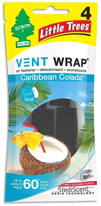 How do I make my car smell like coconut - Little Trees coconut car freshener vent clip