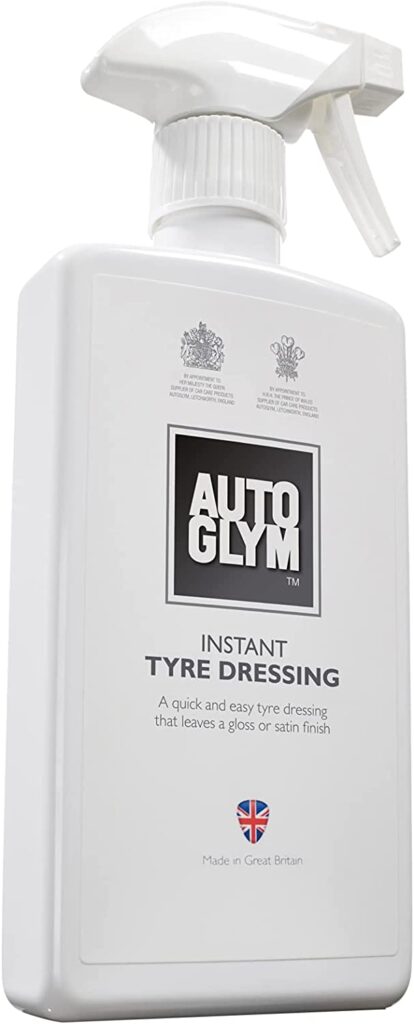 Best matte tire dressing_ Autoglym Instant