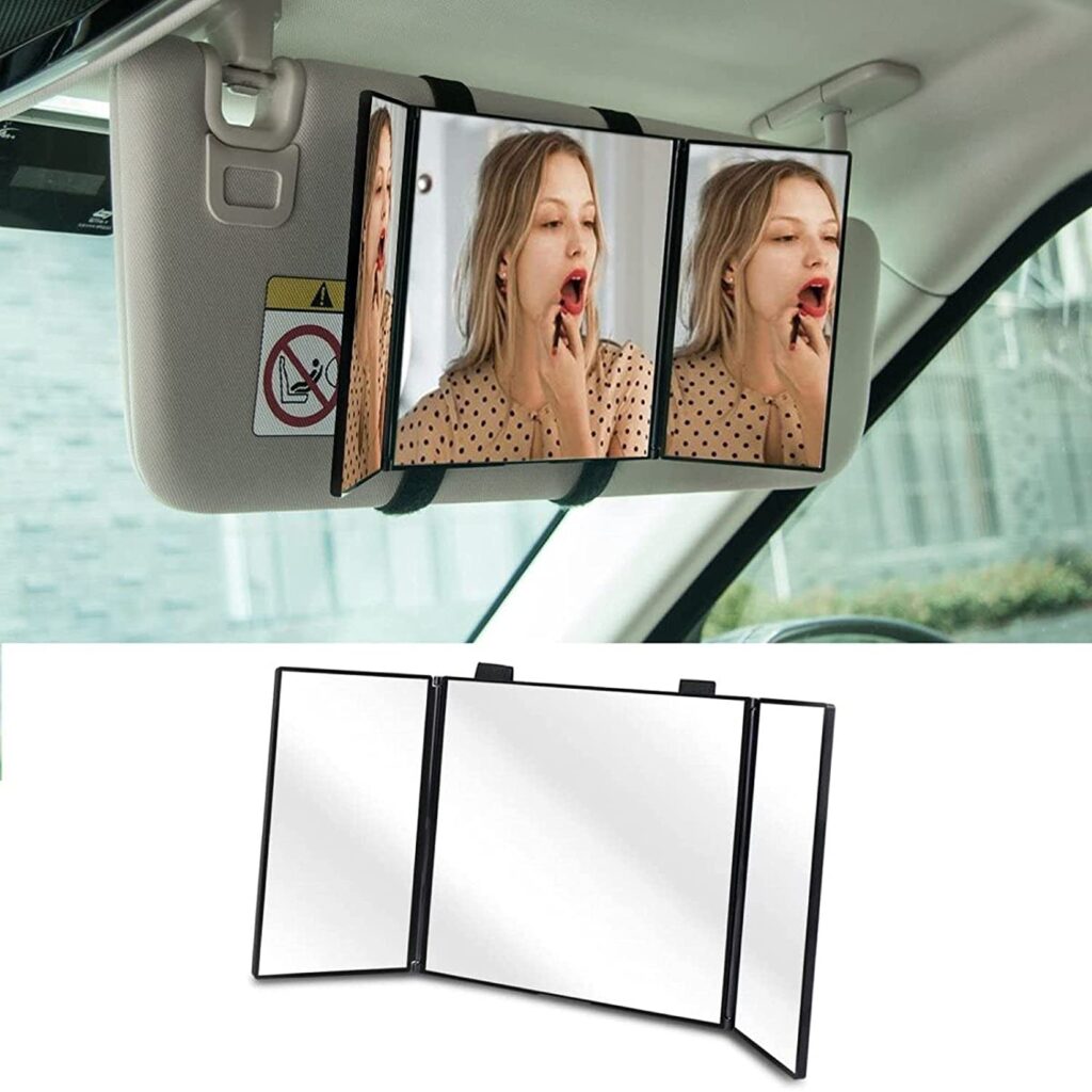 Huicocy - Where to buy car sun visor mirror