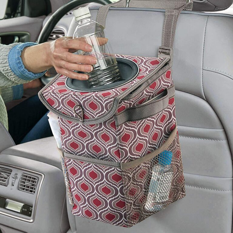 Keep your car clean with a cute car trash can that fits your style and personality
