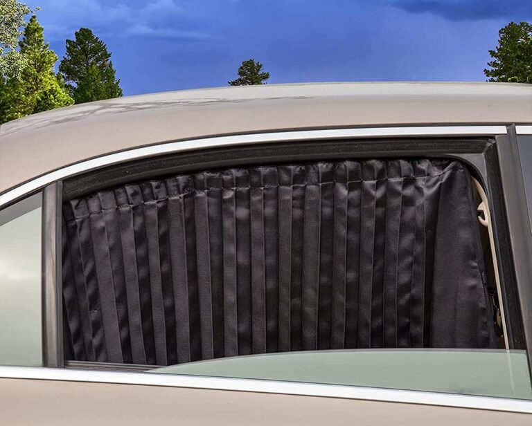 How do you black out car windows for sleep?