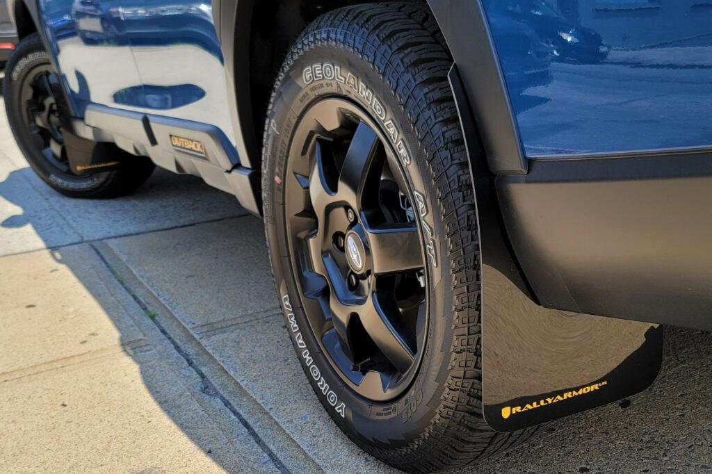 Subaru Outback Rally Armor mud flaps 