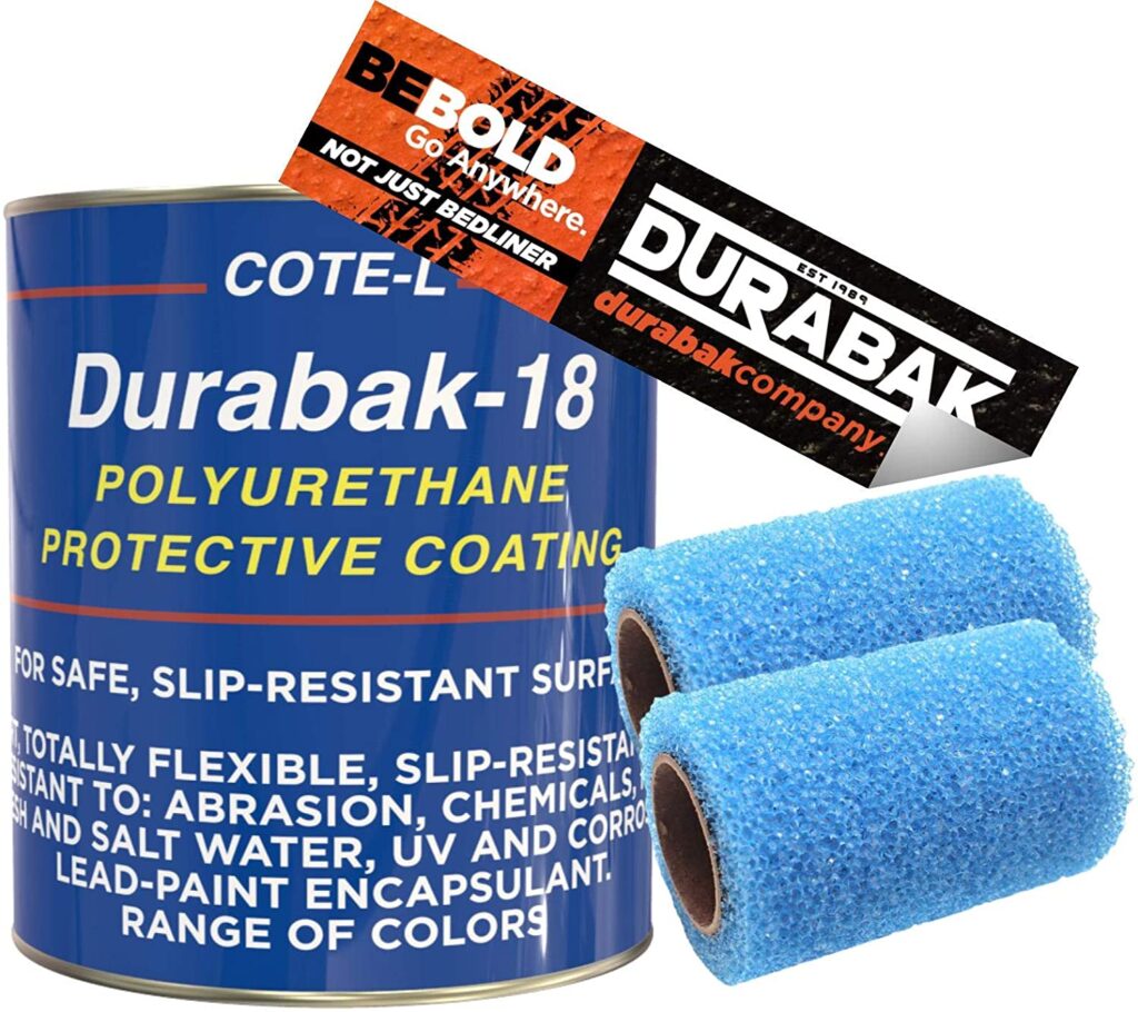 Durabak brush on bed liner kit