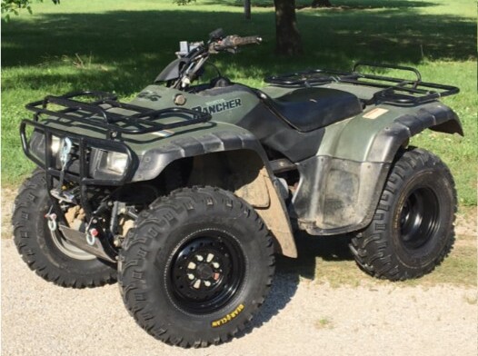 Kenda Bear Claw EVO tires for a Honda Rancher 420