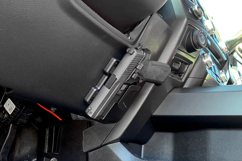 Rymmes Gun Magnet Mount Holder without screws